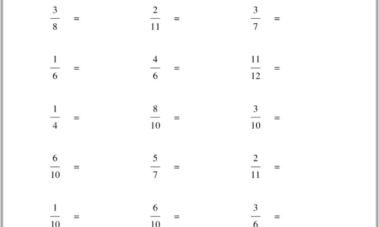 Mixed Numbers Into Decimals Worksheet