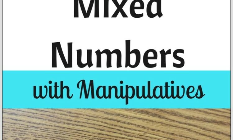 Mixed Numbers With Pattern Blocks Worksheet