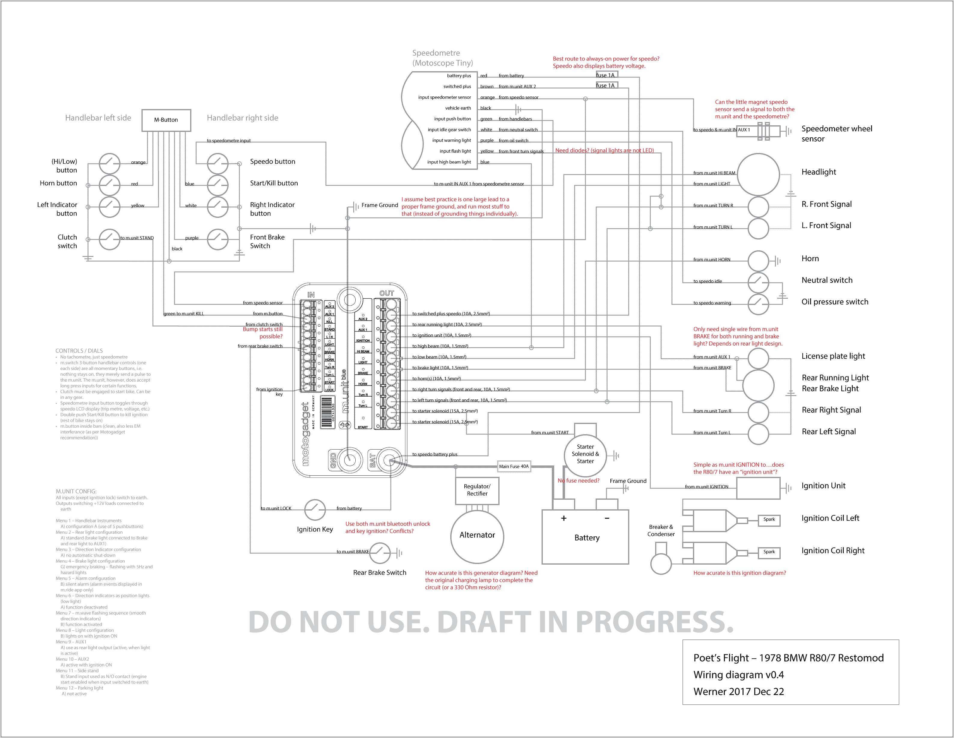 Motogadget M Unit Wiring Diagram