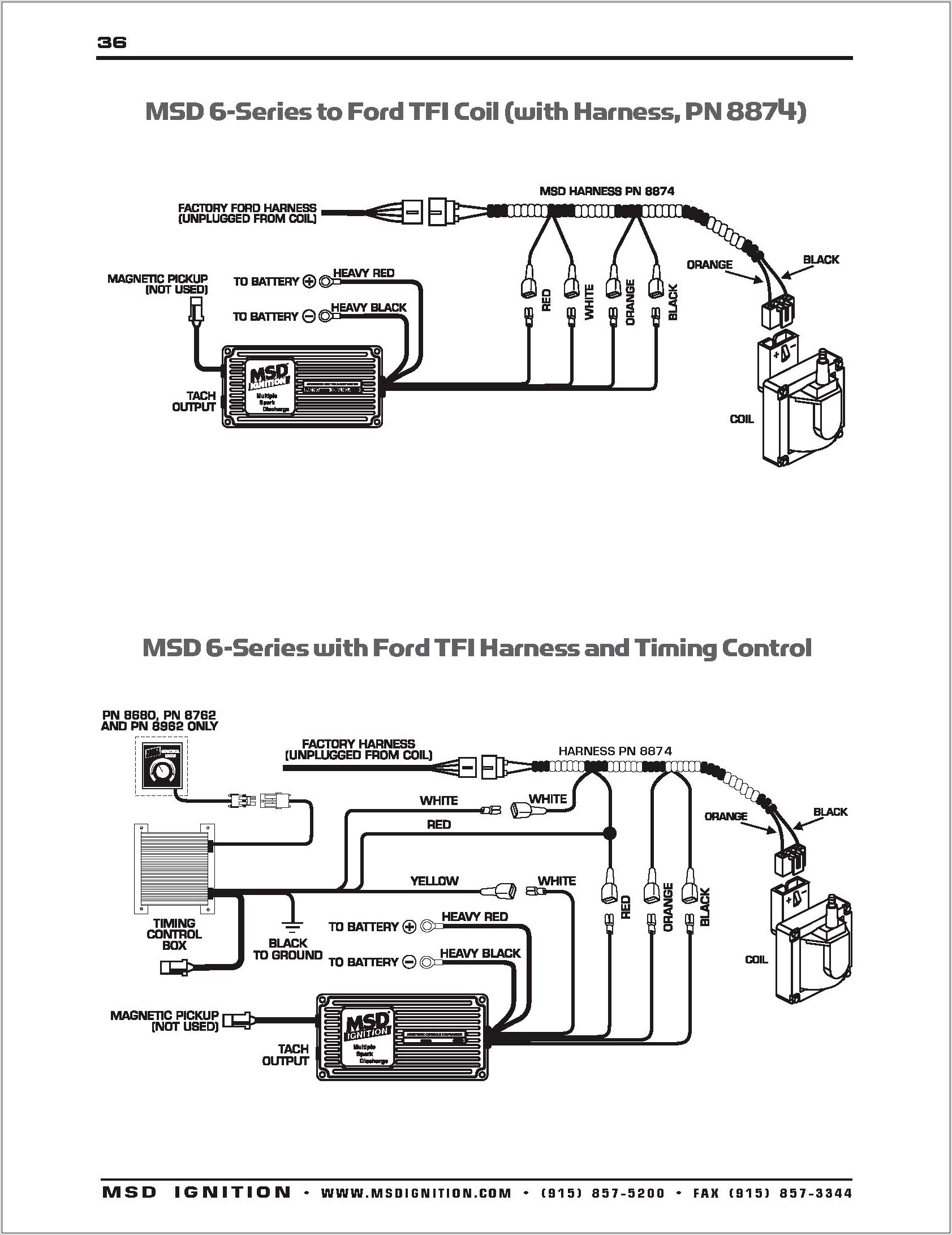 Msd Ignition Wiring Diagram Ford