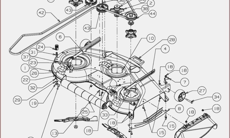 Mtd 42 Deck Belt Diagram