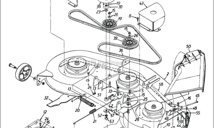 Mtd 42 Inch Deck Belt Diagram