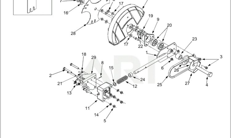 Mtd Spindle Assembly Diagram