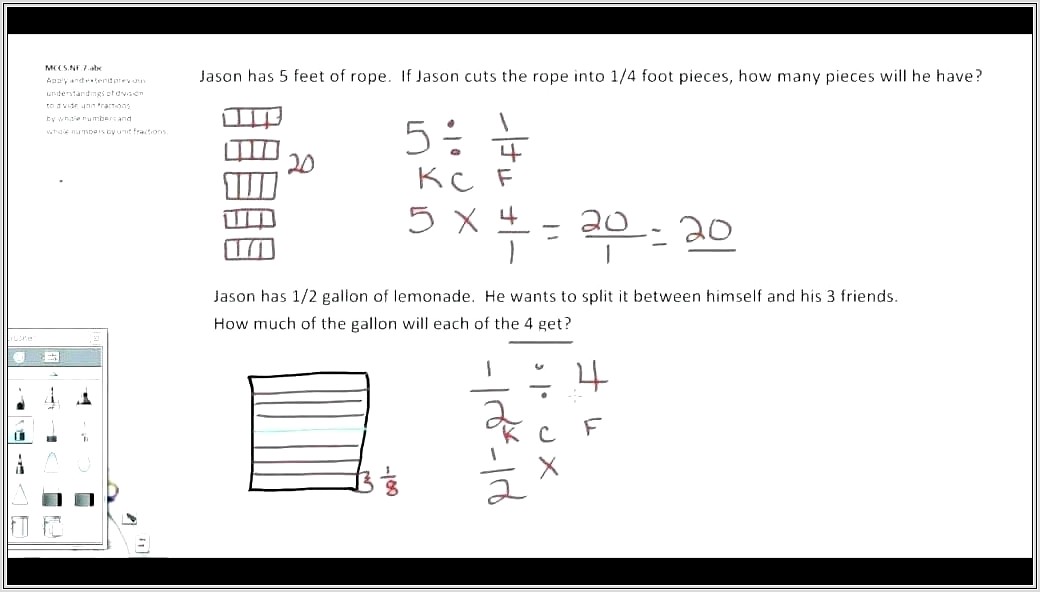 Multiplication Of Mixed Numbers Worksheet