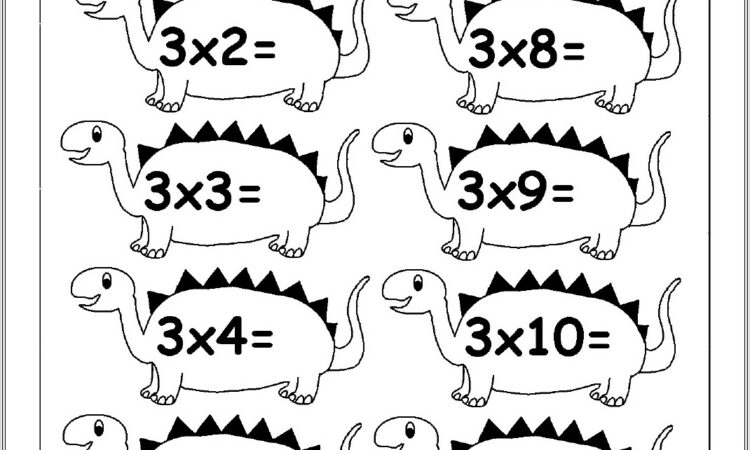 Multiplication Worksheets 5 Times Tables