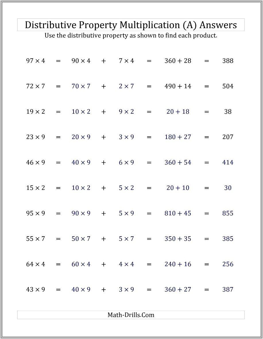 Multiply Times 2 Worksheet