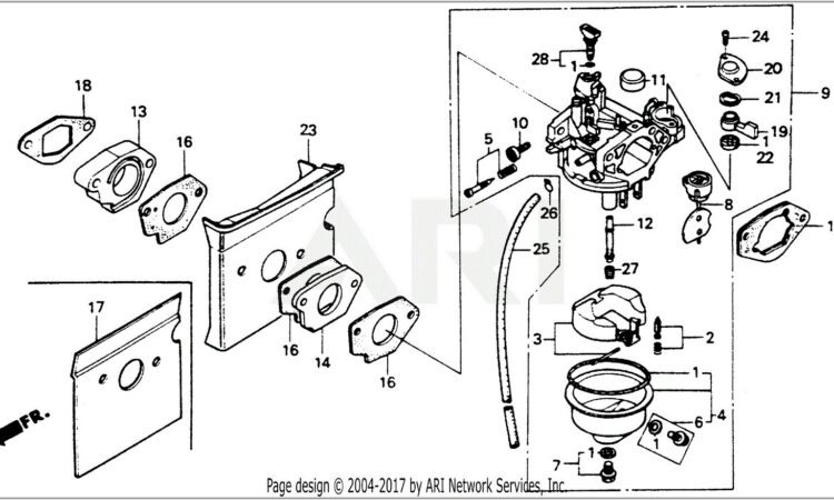 Murray Lawn Mower Carburetor Diagram