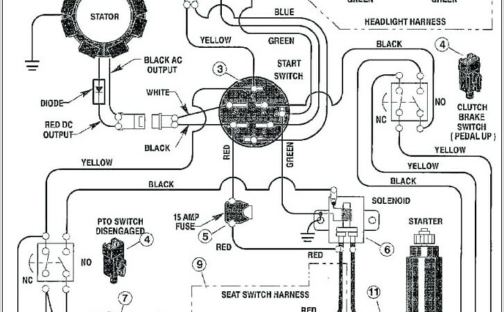 Murray Lawn Mower Ignition Switch Wiring Diagram