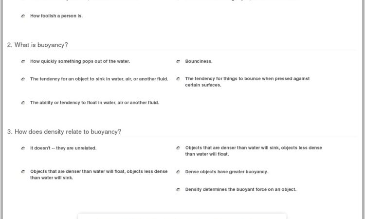 My Density Experiment Worksheet