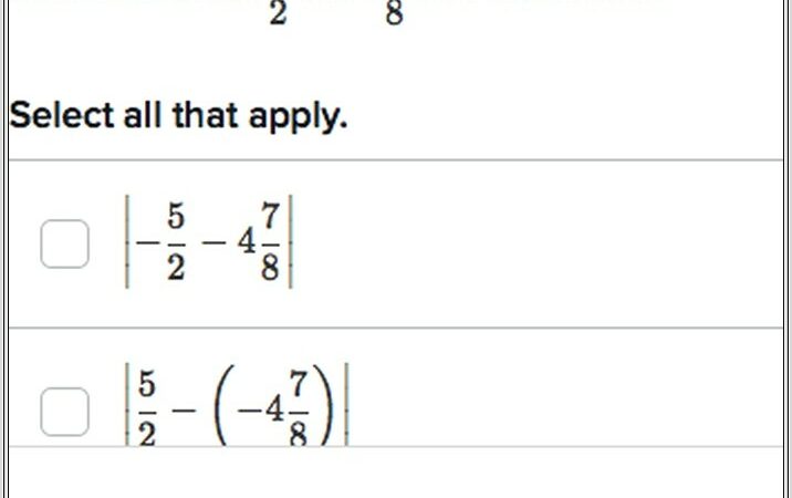 Negative Number Worksheets 6th Grade