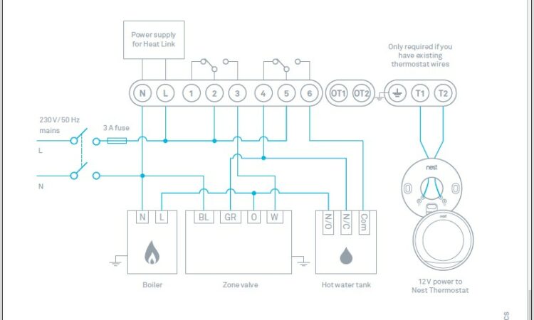 Nest 3rd Generation Wiring Diagram Uk