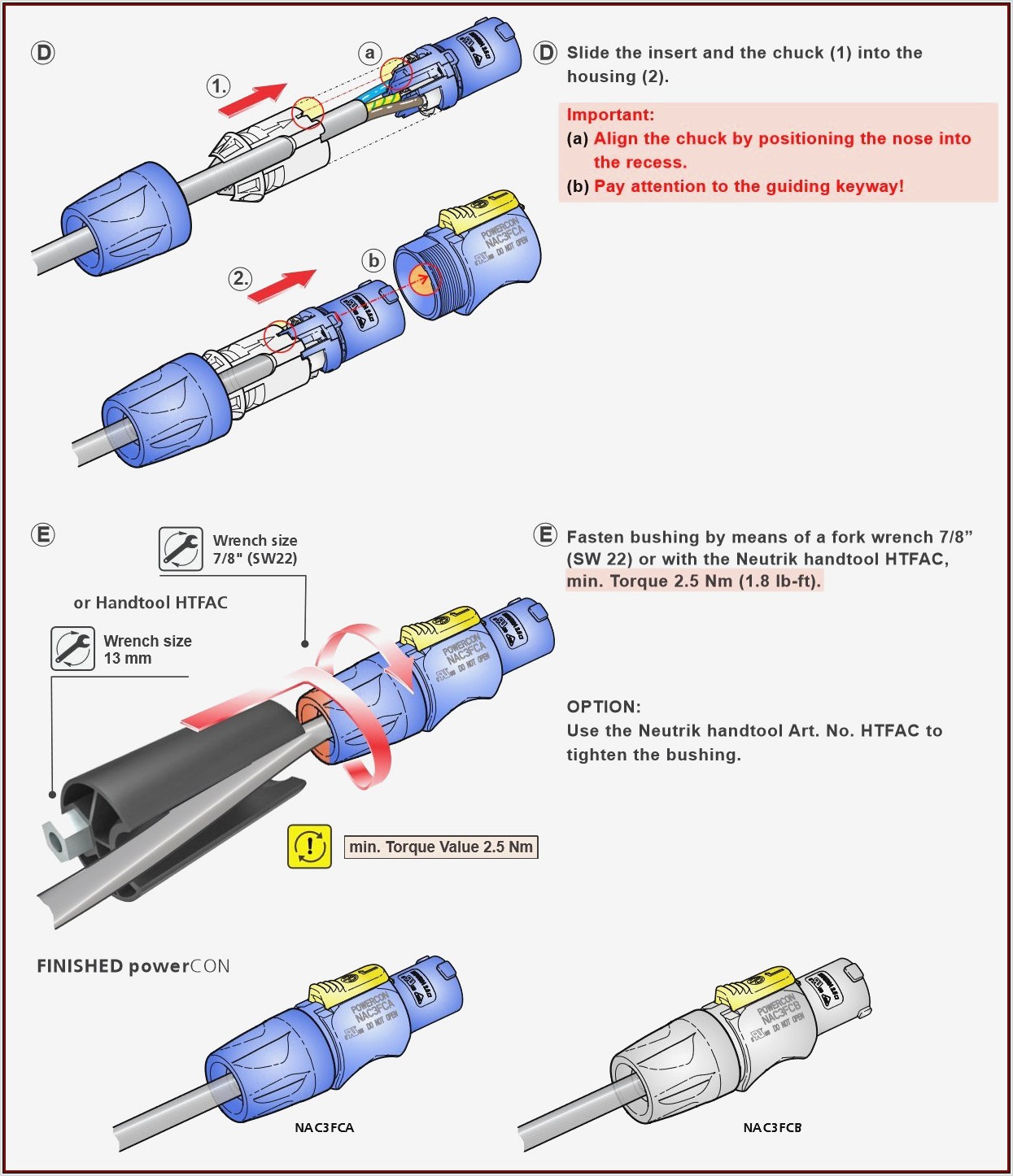 Neutrik Powercon Wiring Diagram