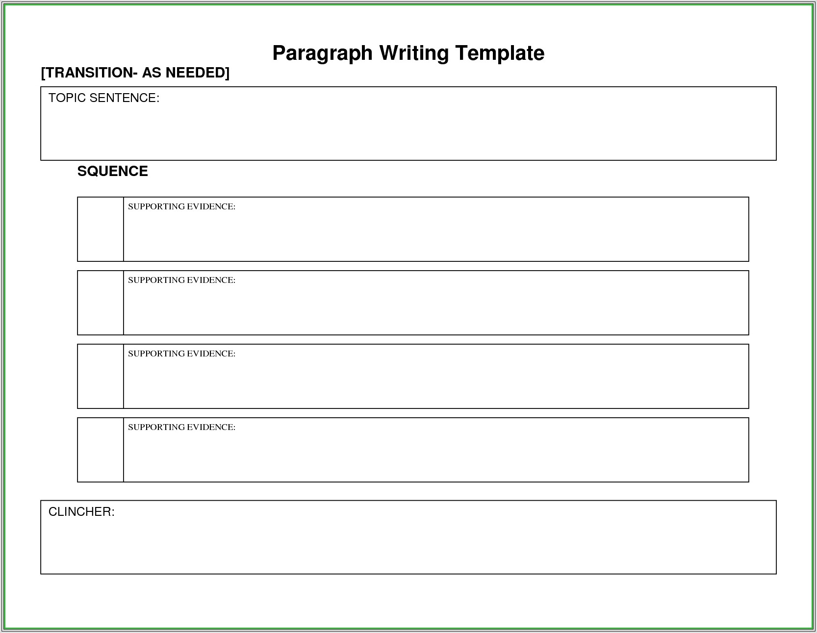Novel Writing Outline Worksheet
