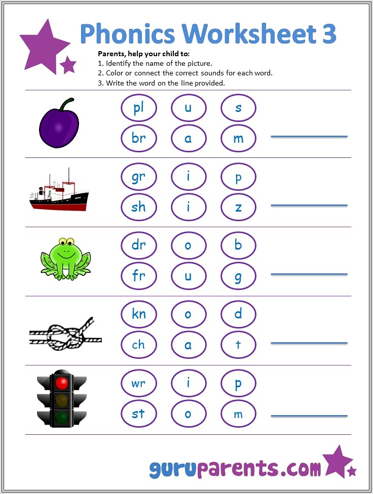 Number 3 Worksheet Guruparents