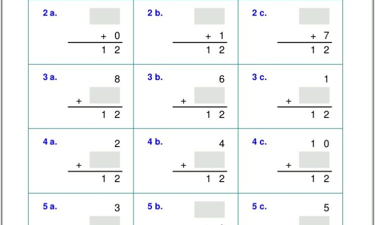 Number Bonds To 20 Worksheet With Pictures