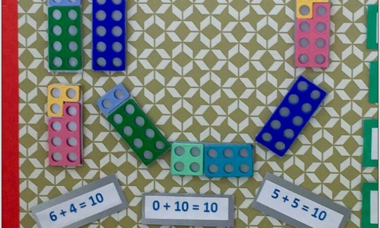 Number Bonds With Numicon Worksheet