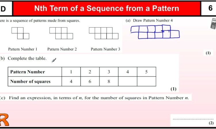 Number Patterns Sequences Worksheets