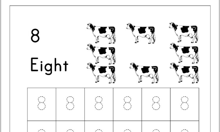 Number Tracing Worksheet Pdf