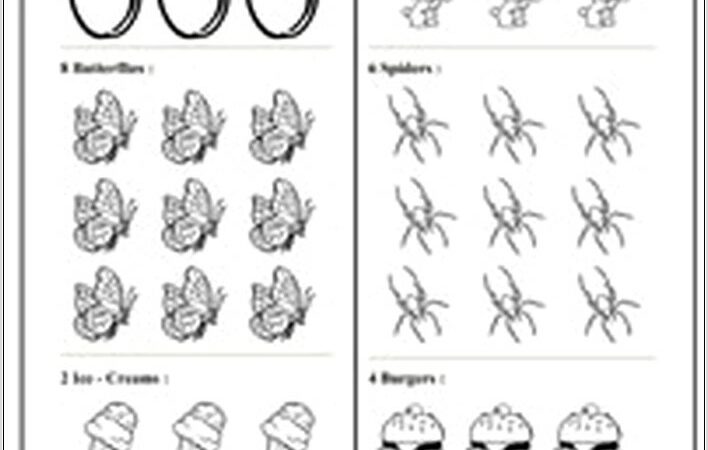 Numbers Worksheet For Ukg