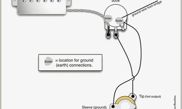 One Single Coil Pickup Wiring Diagram