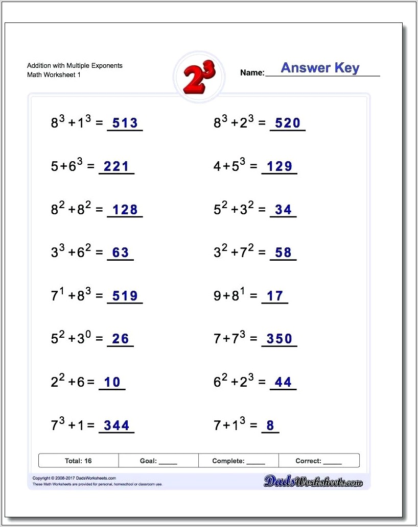 Order Of Operations Mdas Worksheet