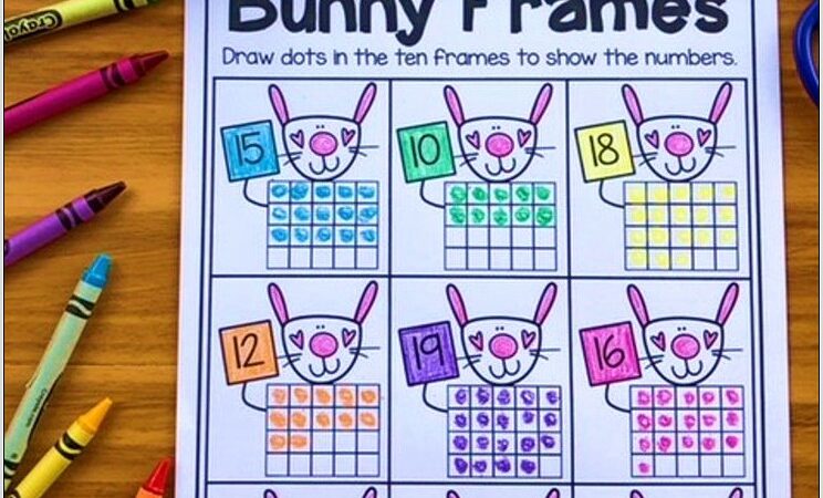 Ordering Numbers Worksheets Preschool