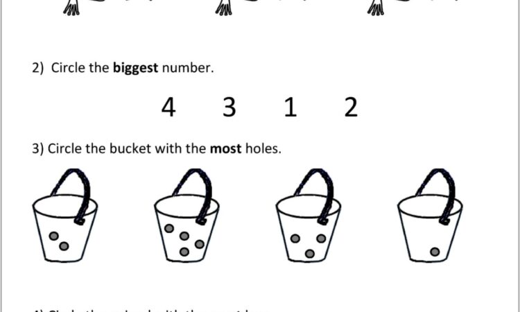 Ordinal Numbers Worksheet For Kindergarten Free