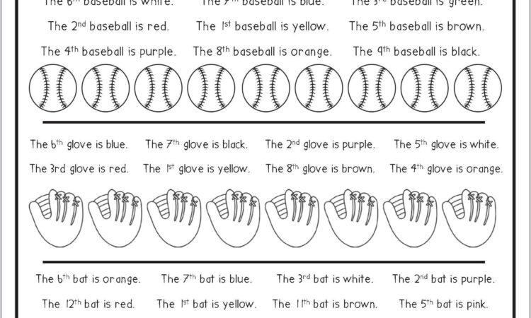 Ordinal Numbers Worksheets For Grade 2