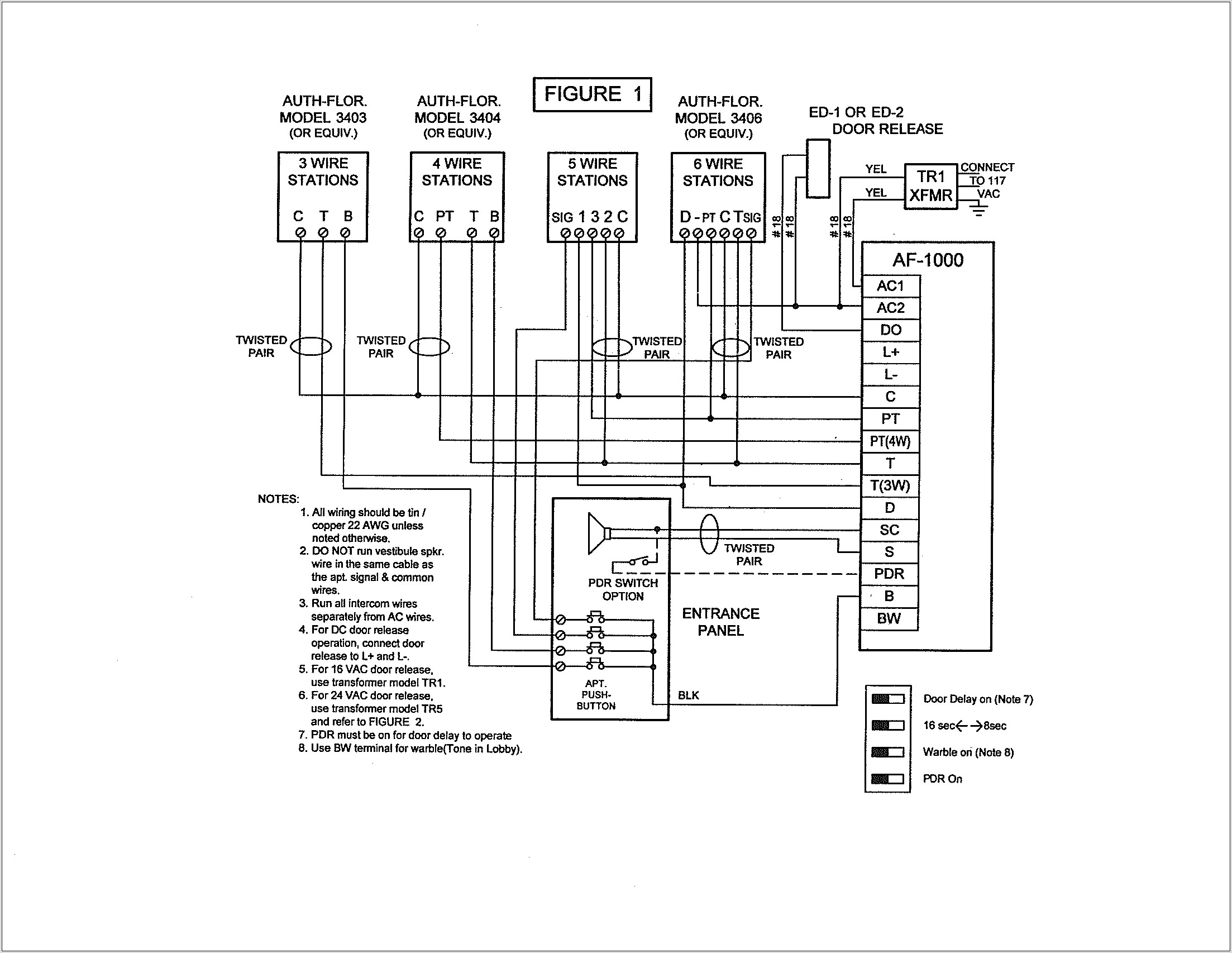 Pacific Intercom Wiring Diagram