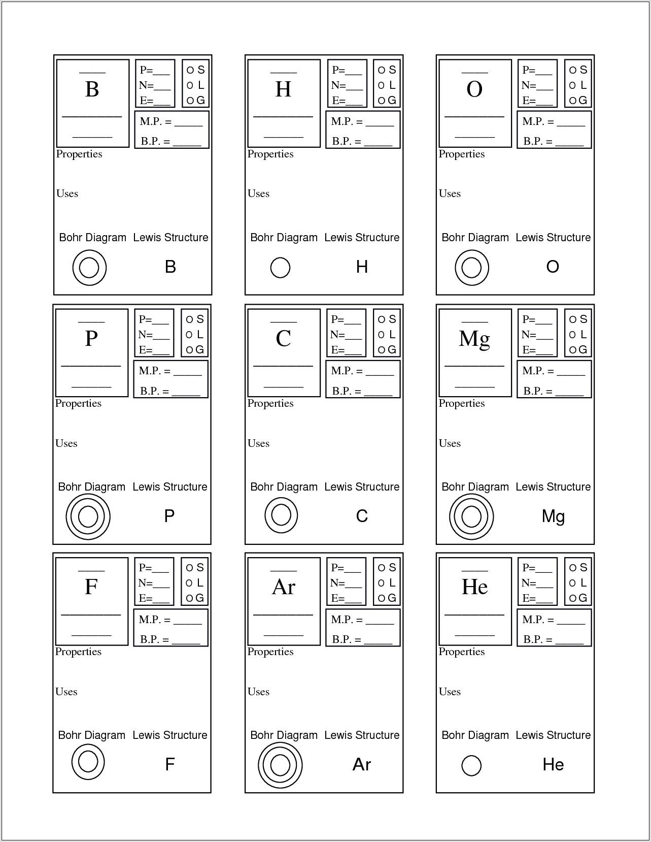 Periodic Table Puzzle Worksheet Answer Key