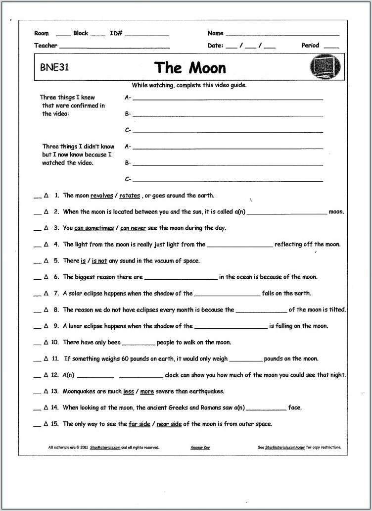 Periodic Table Webquest Worksheet