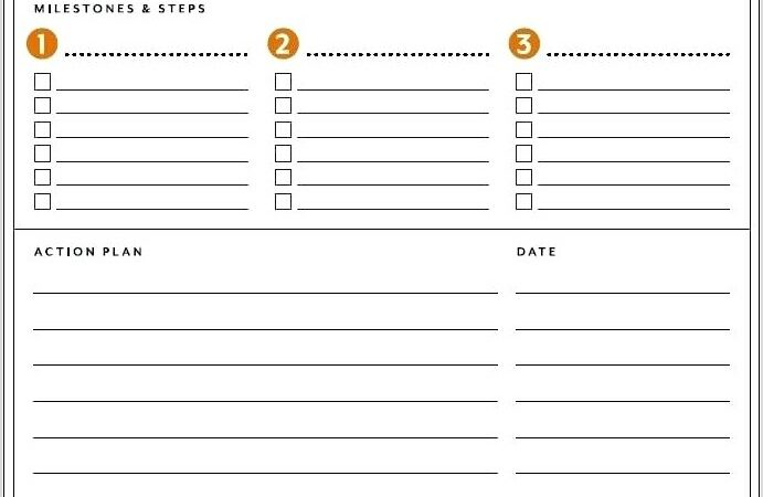 Personal Goal Setting Worksheet Excel