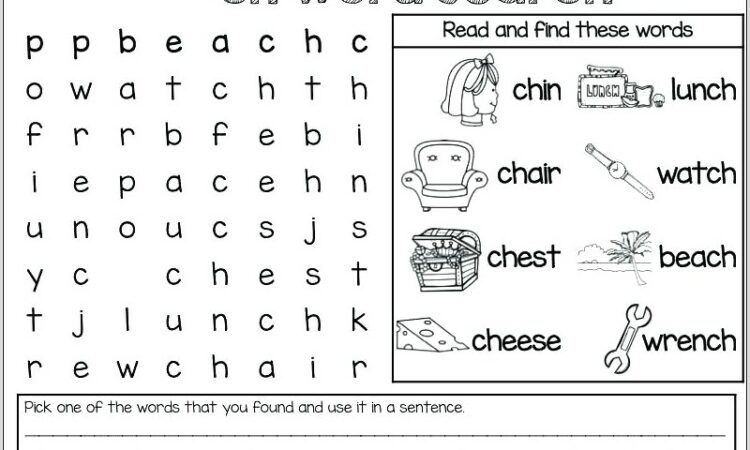 Phonics Worksheets Wh Words