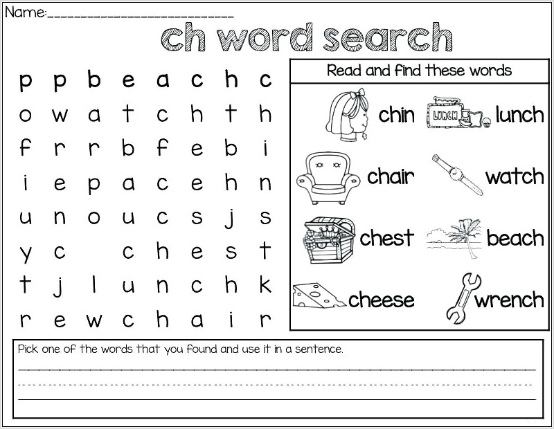 Phonics Worksheets Wh Words