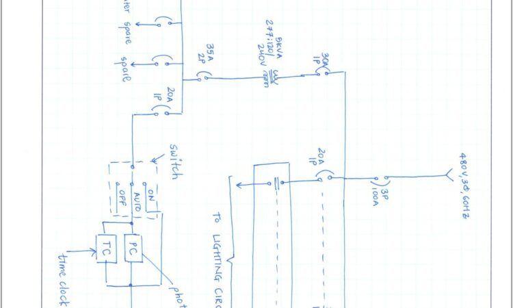 Photocell Wiring Diagram With Contactor