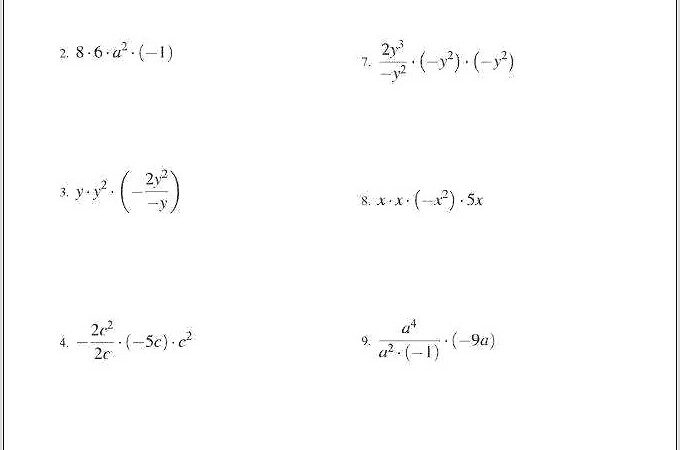 Positive And Negative Numbers Worksheets With Answers