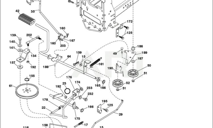 Poulan Pro 46 Deck Belt Diagram