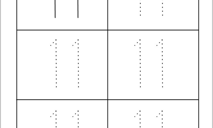 Preschool Number Activities Worksheets