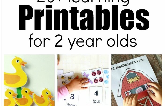 Preschool Printables And Activities