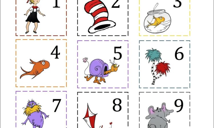 Preschool Printables Dr Seuss