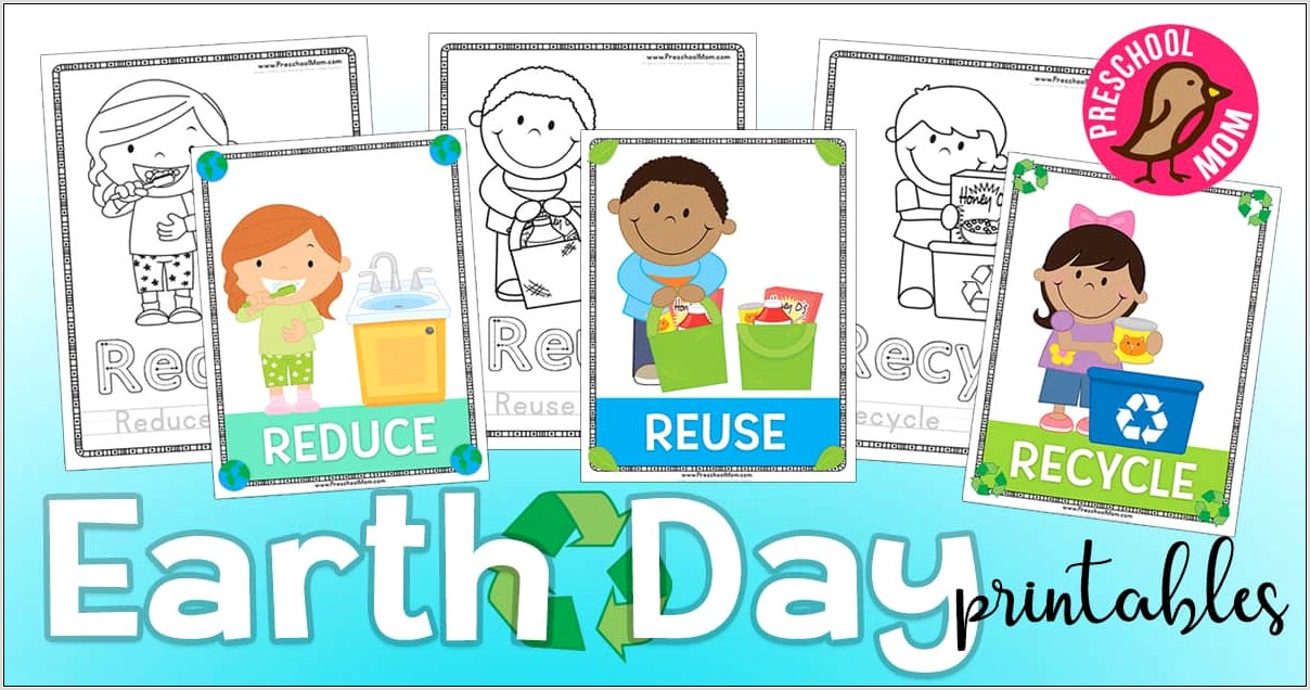 Preschool Printables Earth Day