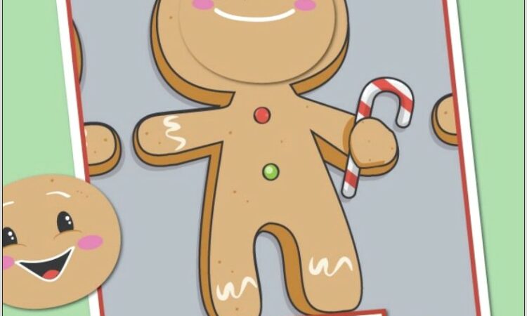 Preschool Printables Gingerbread Man