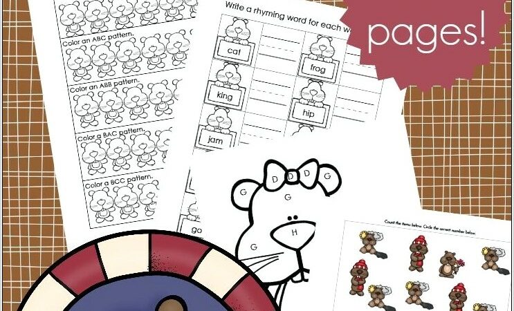 Preschool Printables Groundhog Day