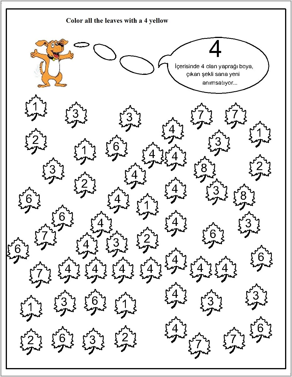 Preschool Worksheet Number 12