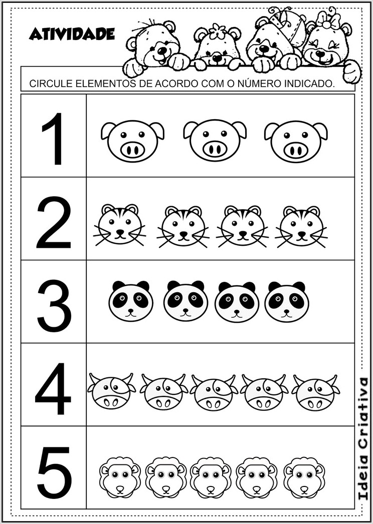 Preschool Worksheet Number 8
