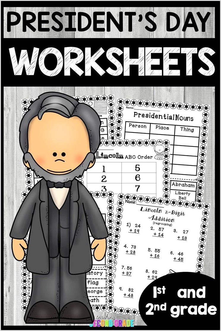 Presidents Day Math Worksheets