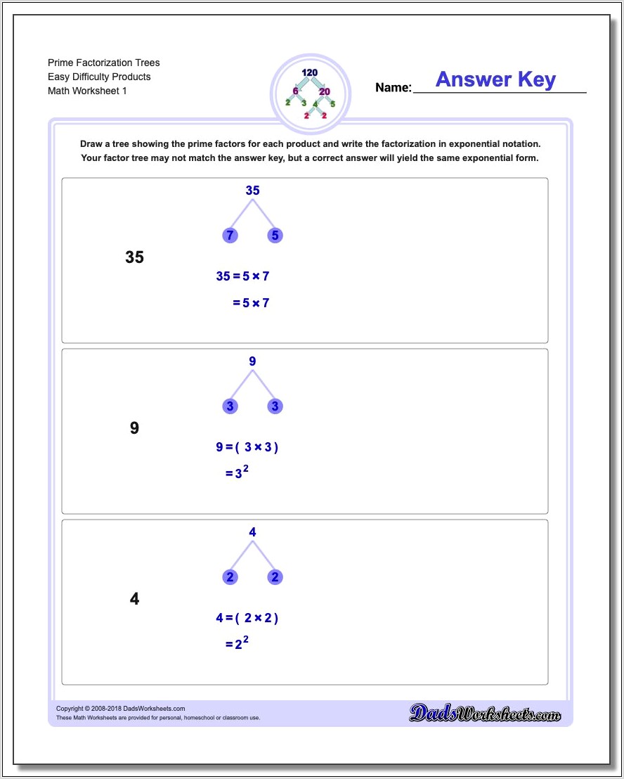 Prime Numbers Worksheet 6th Grade