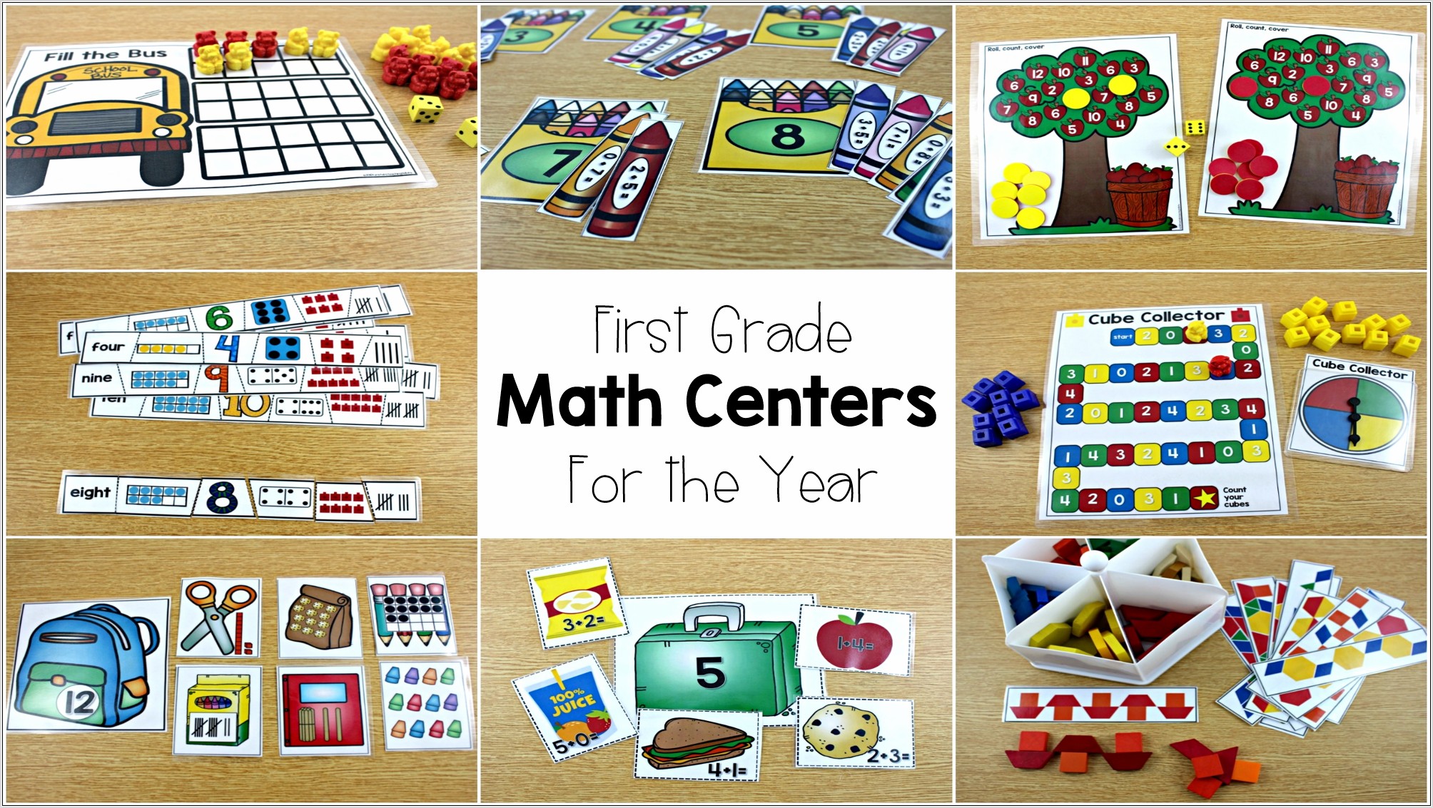 Printable Math Center Games For 5th Grade