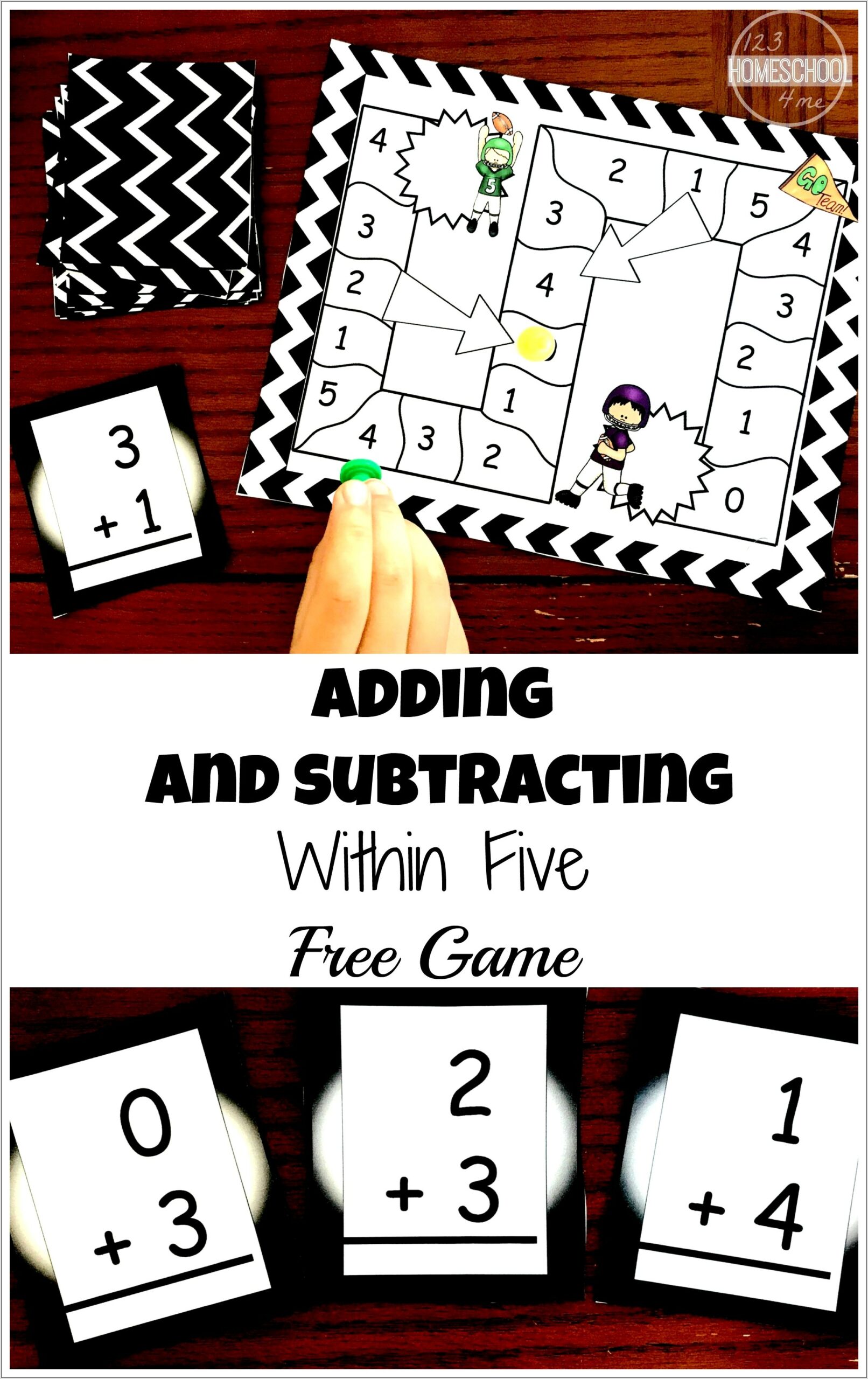 Printable Math Games Addition And Subtraction