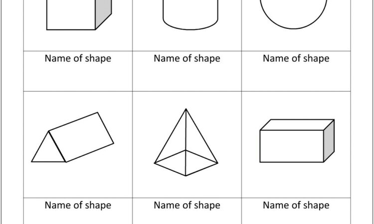 Printable Math Games With Shapes